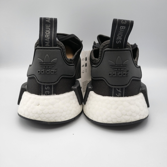 NEW Youth 5.5 | Women's 6.5/7 Adidas NMD R1 (GS) Black / White FW0431 - Picture 6 of 11
